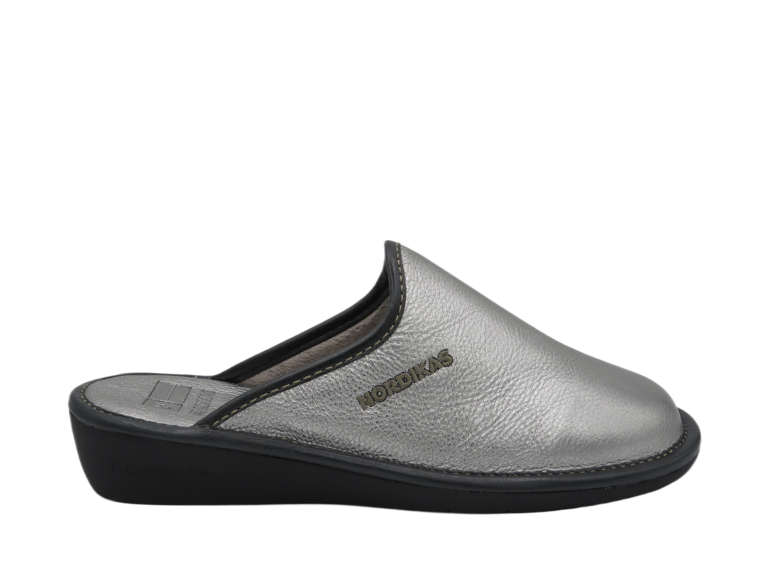 Nordikas Leather Mule Slipper Women JR Shoes