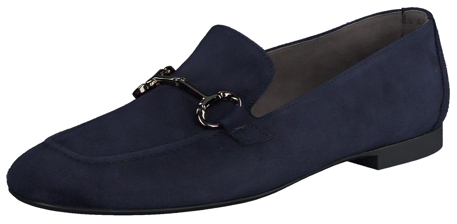 Paul Green Loafer - Navy Suede â JR Shoes